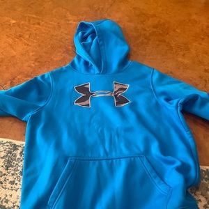 Light blue Under Armor sweatshirt. Youth XL